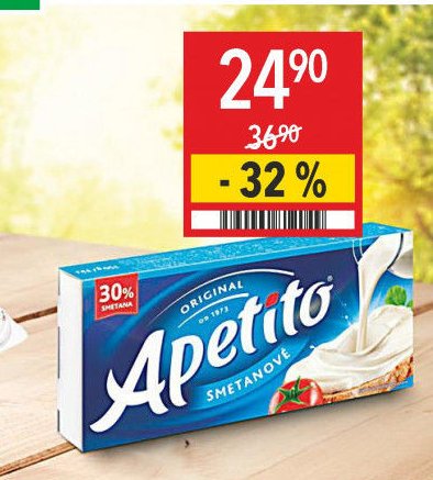 Apetito tavený sýr