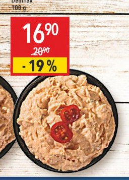Pomazánka z tuňáka s olivami a se sušenými rajčaty Delimax