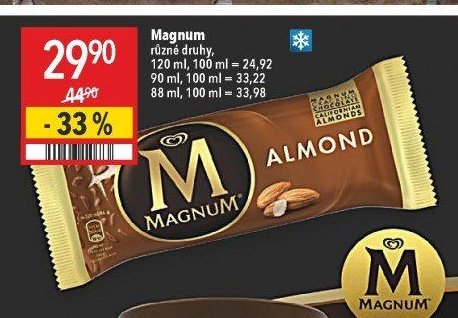Magnum různé druhy
