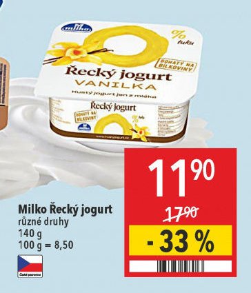 Milko Řecký jogurt