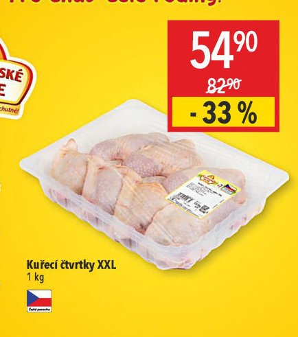 Kuřecí čtvrtky XXL