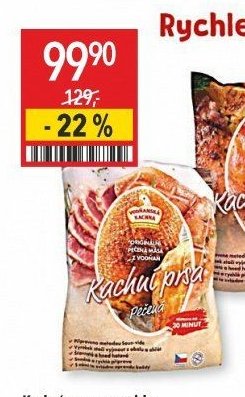 Kachní prsa sous-vide 530 g