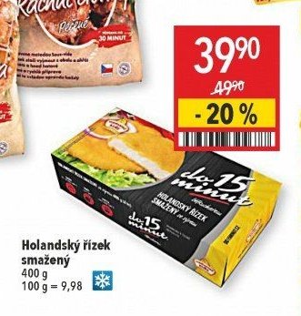 Holandský řízek smažený 400 g