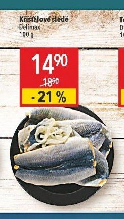 Křišťálové sledě Delimax 100 g