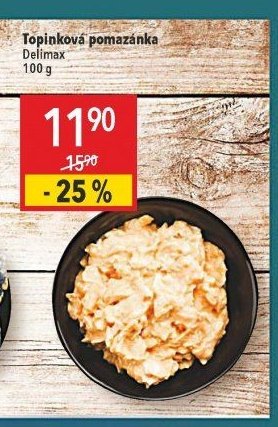 Topinková pomazánka Delimax 100 g