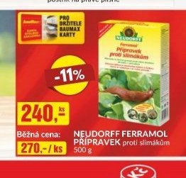 NEUDORFF FERRAMOL PŘÍPRAVEK proti slimákům 500 g - bauMax akcniletaky.com