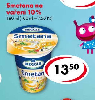 Smetana na vaření 10 %