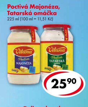 Vitana Poctivá Majonéza, Tatarská omáčka