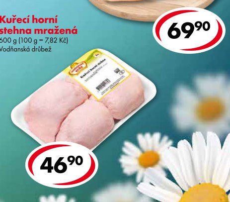 Kuřecí horní stehna mražená