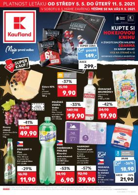 akční leták Kaufland 5.5.2021-11.5.2021