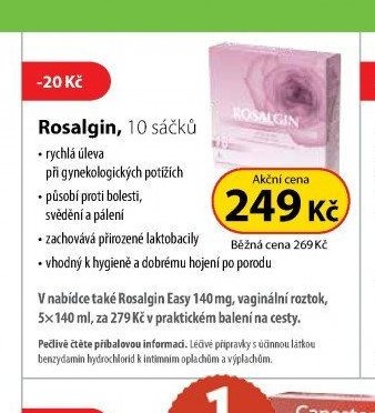 Rosalgin, 10 sáčků
