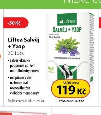 Liftea Šalvěj + Yzop 30 tob.