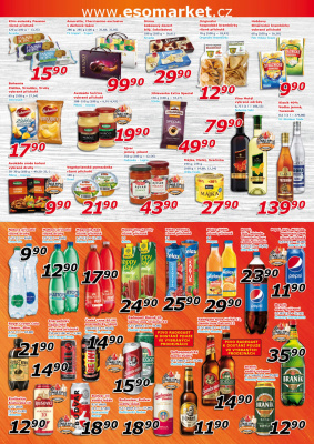 akční leták ESO MARKET 5.5.2021-16.5.2021
