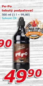 Podpalovač tekutý Pe-Po