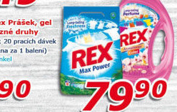 Prací prášek Rex