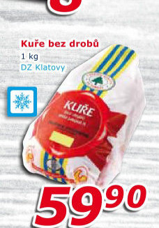 Kuře mražené DZ Klatovy
