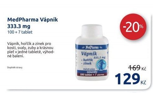 MedPharma Vápník 333.3 mg
