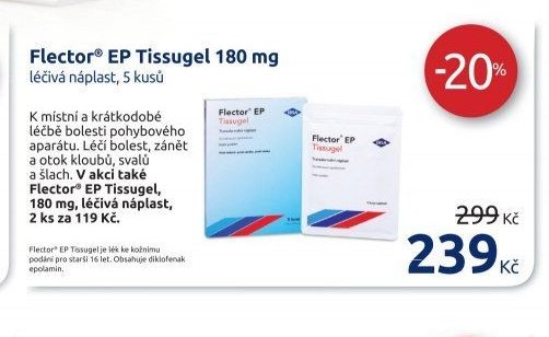 Flector EP Tissugel 180 mg