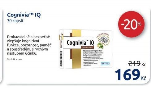 Cognivia™ IQ 30 kapslí