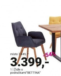 Židle s područkami BETTINA