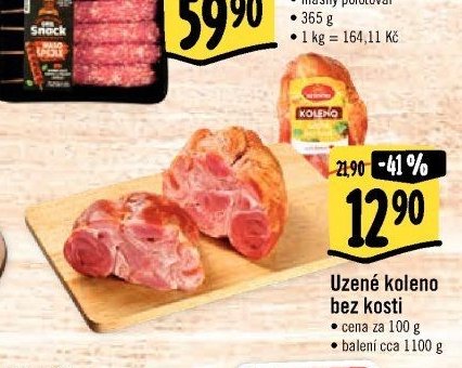 Uzené koleno bez kosti