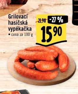 Grilovací hasičská vypékačka