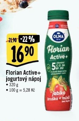 Florian Active+ jogurtový nápoj