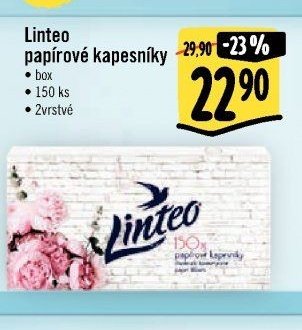 Linteo papírové kapesníky