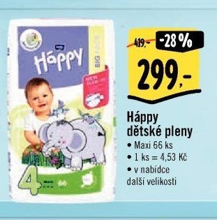 Háppy dětské pleny