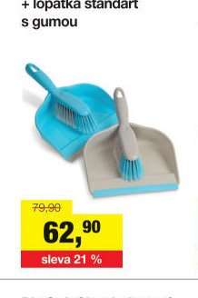 Spontex smetaček + lopatka standart s gumou