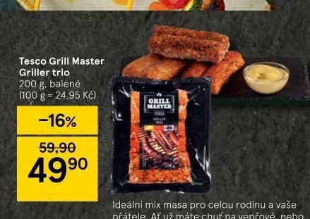 Tesco Grill Master Griller trio