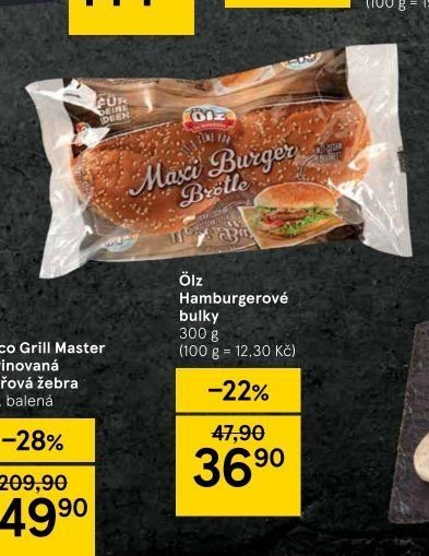Ölz Hamburgerové bulky