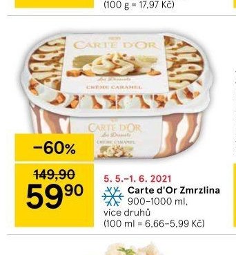 Carte d'Or Zmrzlina