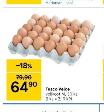 Tesco Vejce