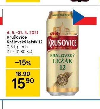 Krušovice Královský ležák 12