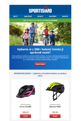 akční leták Sportisimo 4.5.2021-9.5.2021