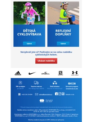 akční leták Sportisimo 4.5.2021-9.5.2021