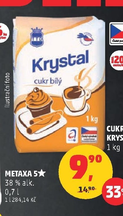 CUKR KRYSTAL 1 kg
