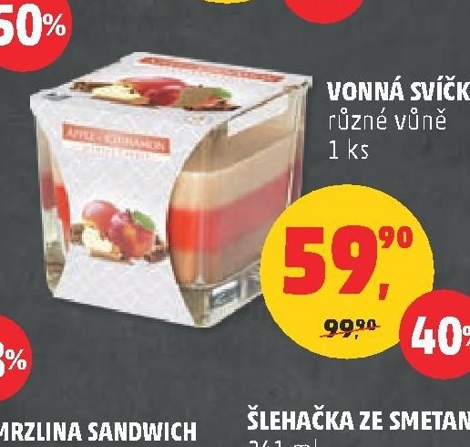VONNÁ SVÍČKA 1 ks
