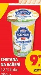 Kunin Smetana na vaření