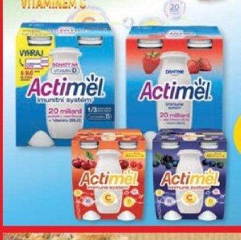 Actimel různé druhy