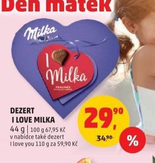 DEZERT I LOVE MILKA 44 g