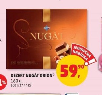 DEZERT NUGÁT ORION 160 g