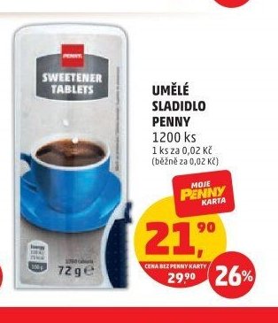 UMĚLÉ SLADIDLO PENNY