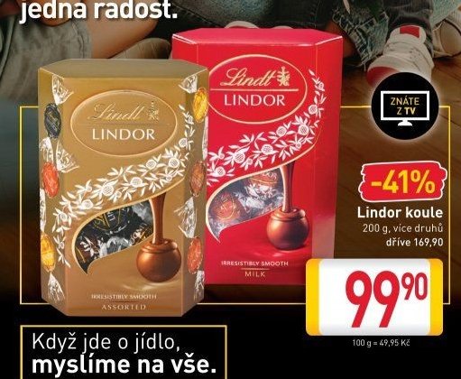 Lindor koule