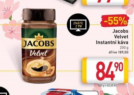 Jacobs Velvet Instantní káva