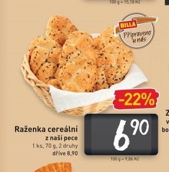 Raženka cereální z naší pece