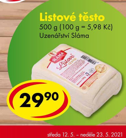 Listové těsto