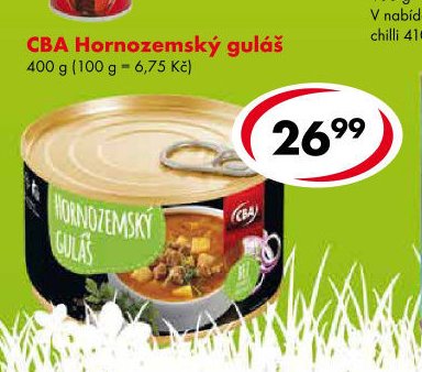CBA Hornozemský guláš
