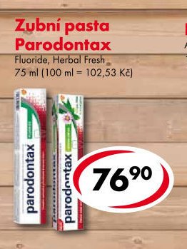Zubní pasta Parodontax